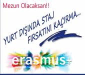 MEZUN OLACAK SON SINIF ÖĞRENCİLERİ İÇİN ERASMUS+ STAJ HAREKETLİLİĞİ BAŞVURU VE SÜREÇ TAKVİMİ