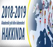 2018-2019 Akademik yılı hibe ödemeleri hakkında