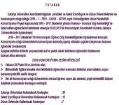 2016-2017 ERASMUS+ STAJ HAREKETLİLİĞİ - DUSK KONSORSİYUM SEÇİM SONUÇLARI