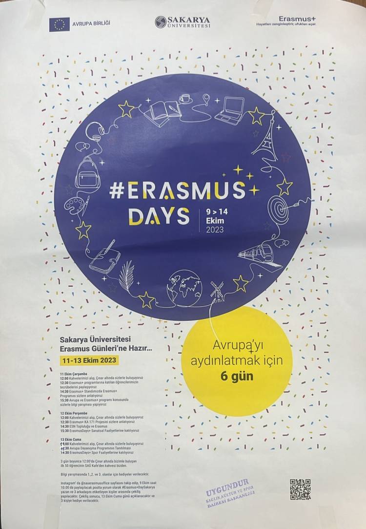 ErasmusDays Etkinliği 11-13 Ekim